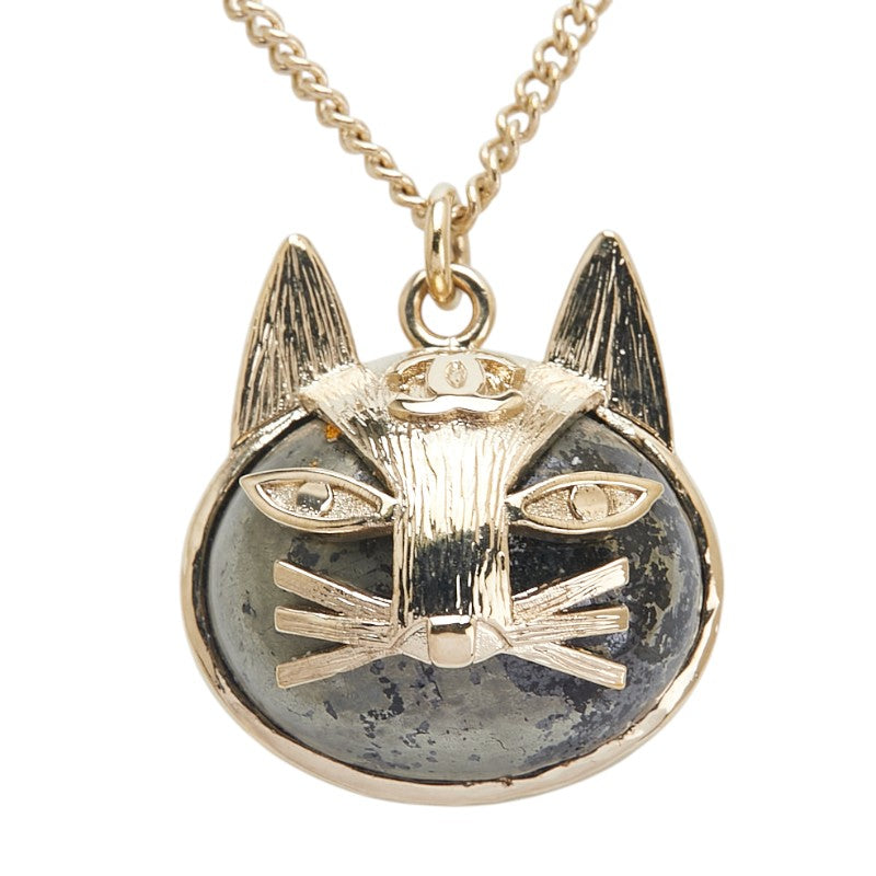 Chanel Coco Mark Cat Necklace