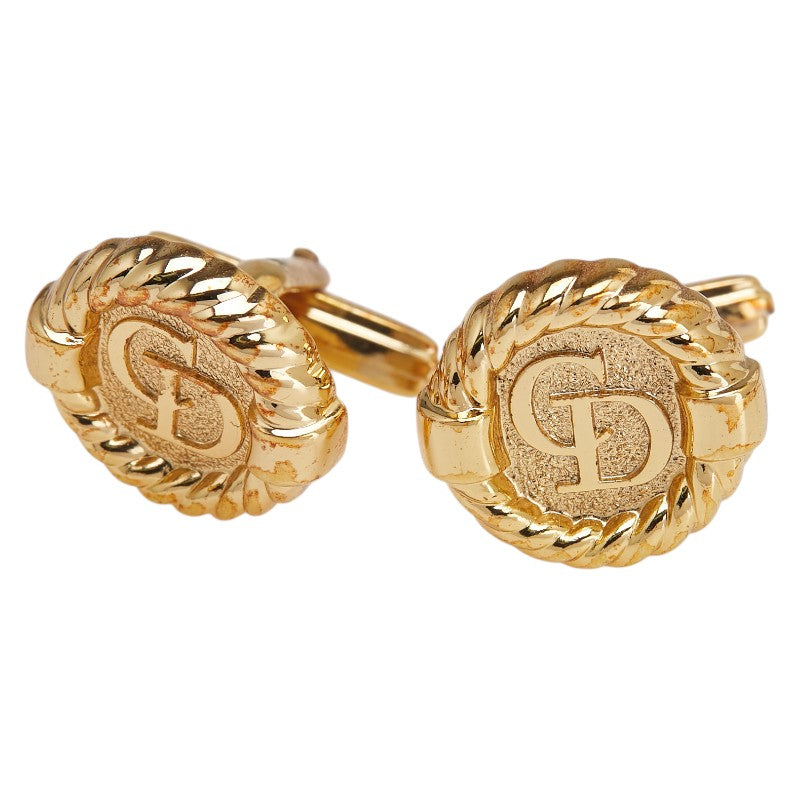 Dior CD Logo Cufflinks Tie Pin Set