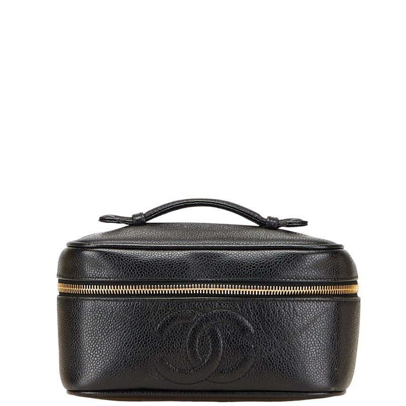Chanel Coco Mark Caviar Skin Vanity Bag