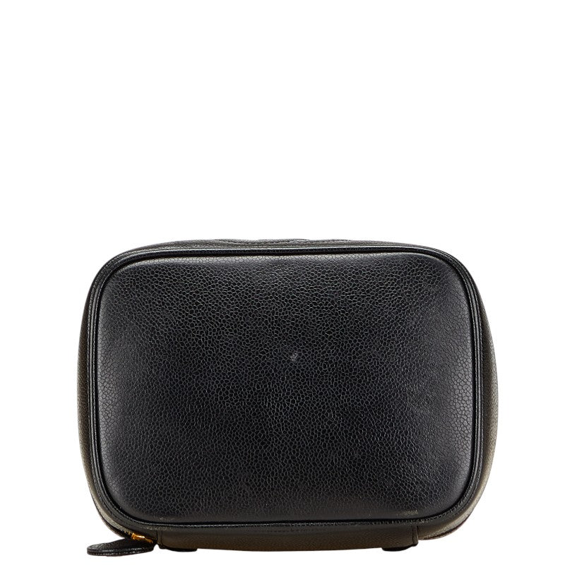 Chanel Coco Mark Caviar Skin Vanity Bag