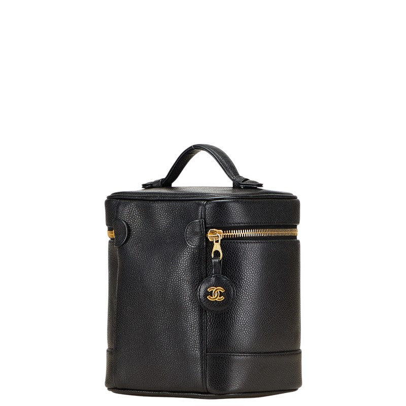 Chanel Coco Mark Caviar Vanity Bag