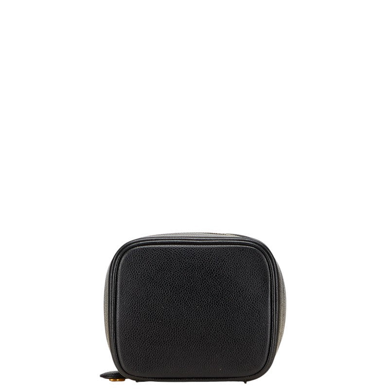 Chanel Coco Mark Caviar Vanity Bag