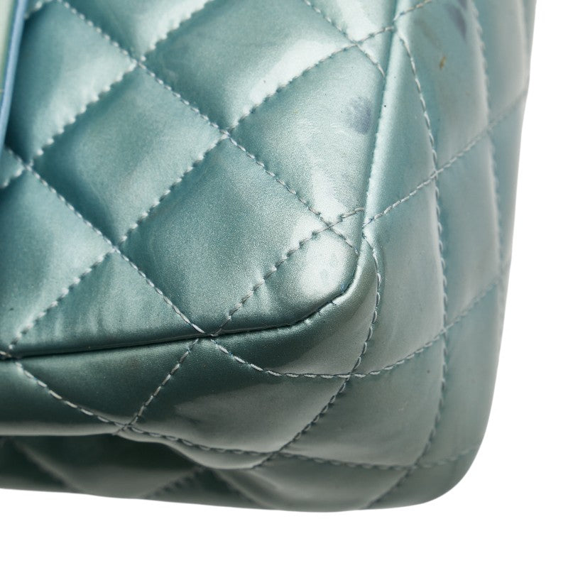 Chanel Matelasse25 Patent Leather Shoulder Bag