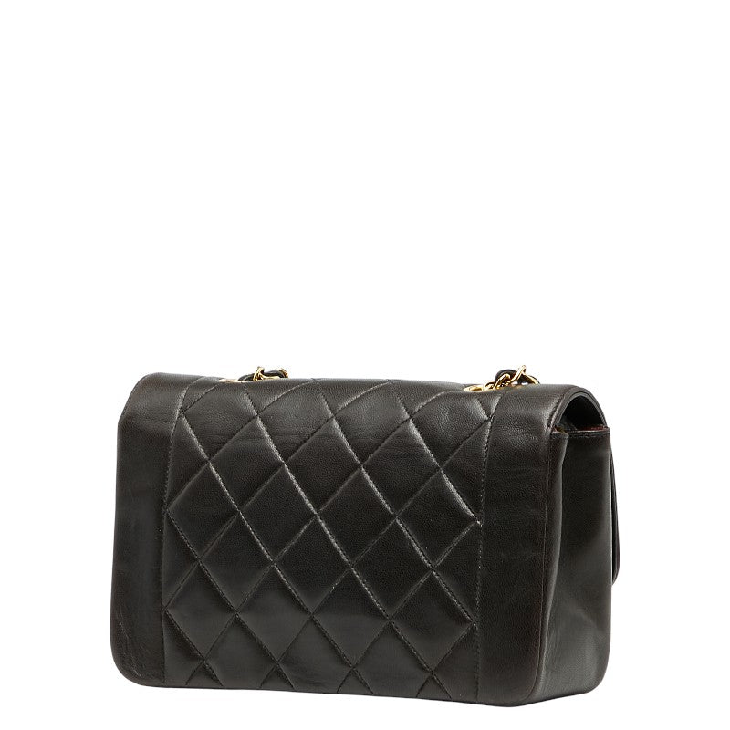 Chanel Diana 23 Matelassé Lambskin Shoulder Bag