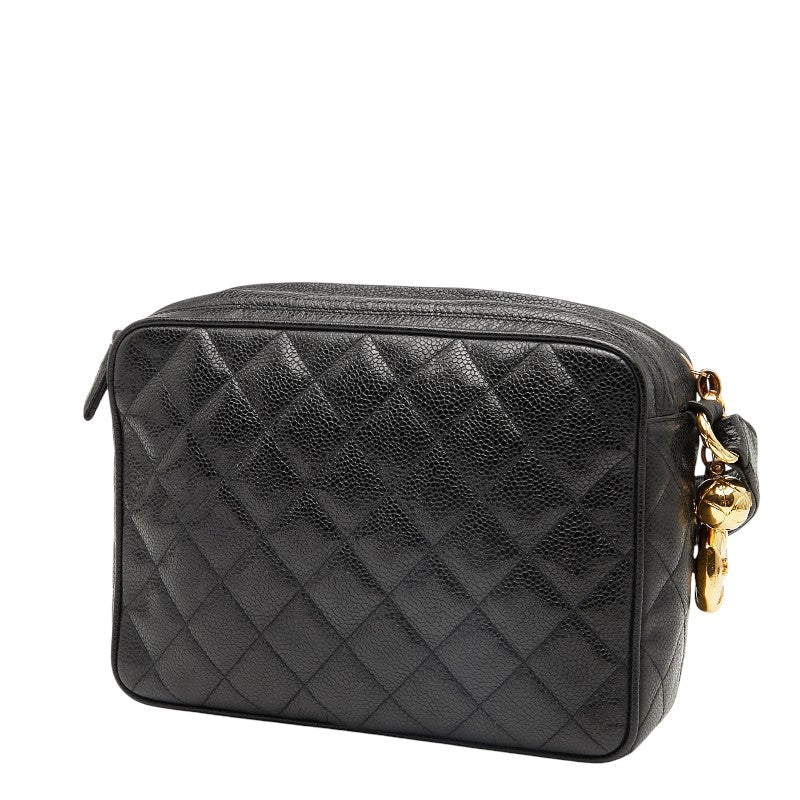 Chanel Coco Mark Caviar Shoulder Bag
