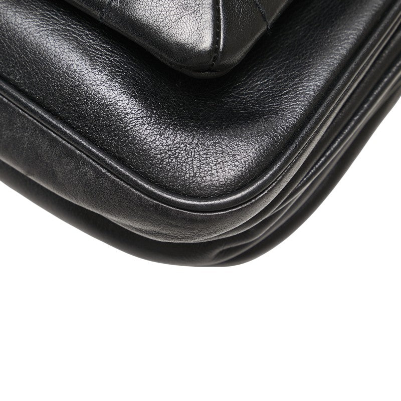 Chanel 2.55 Matelassé Choco Bar Lambskin Shoulder Bag