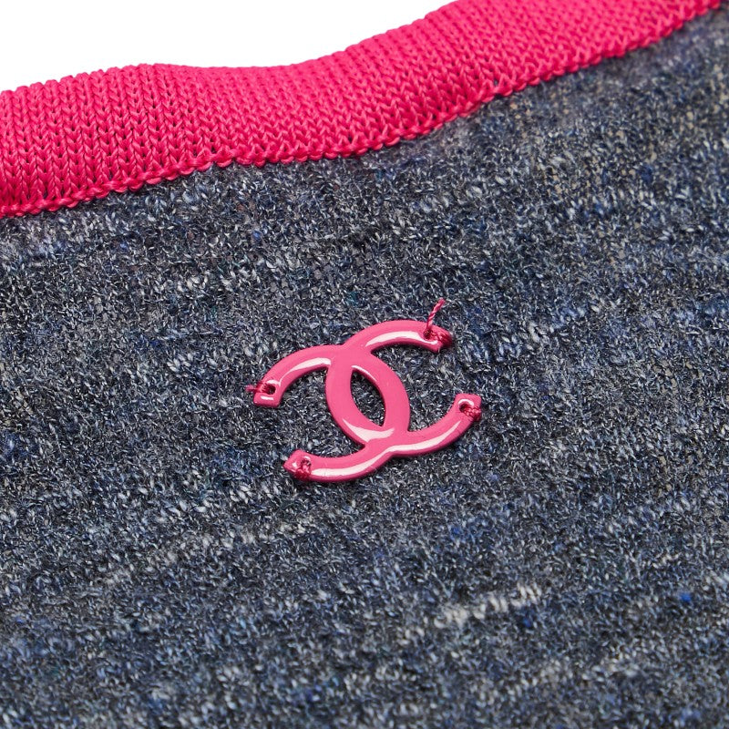 Chanel Coco Mark Cotton Rayon Tank Top