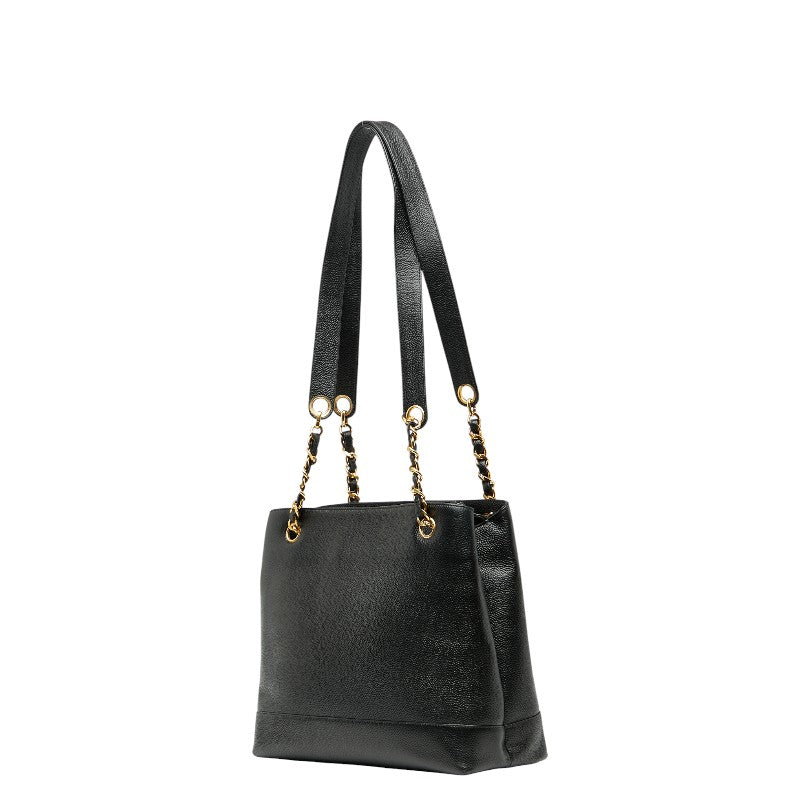 Chanel Coco Mark Caviar Skin Shoulder Bag