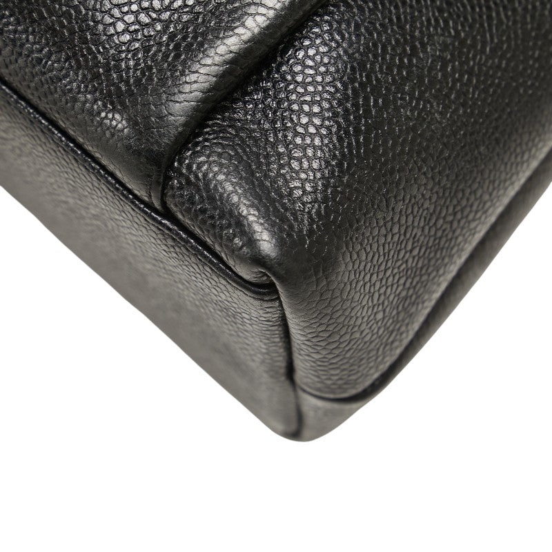 Chanel Coco Mark Caviar Skin Tote Bag