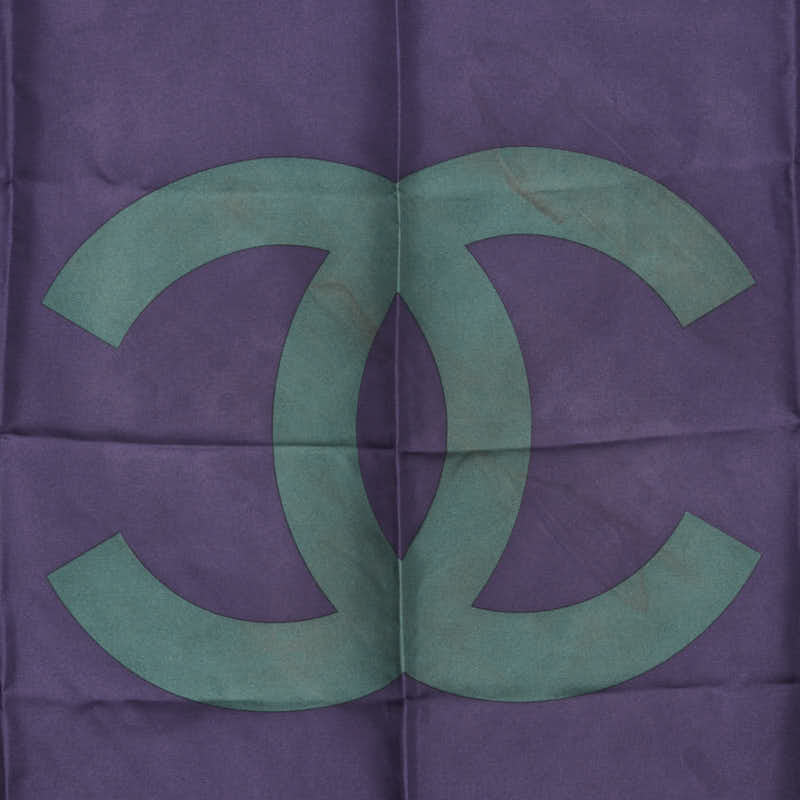 Chanel Coco Mark Silk Scarf
