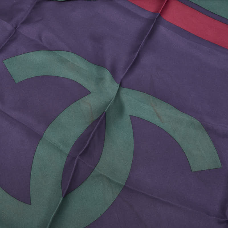 Chanel Coco Mark Silk Scarf