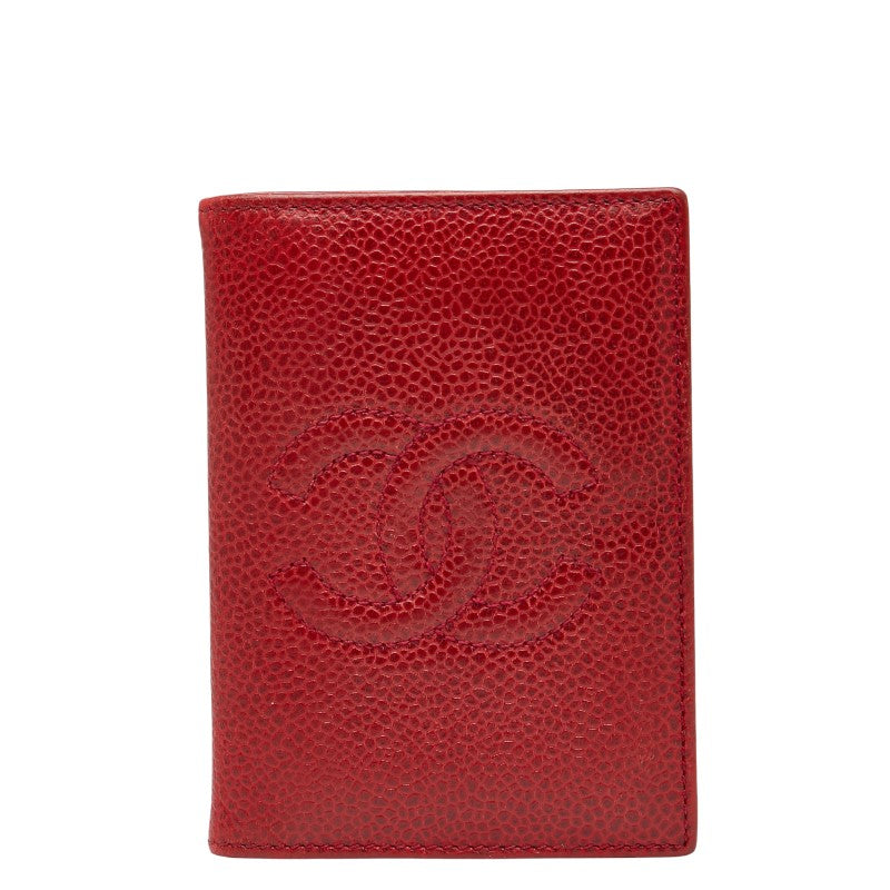 Chanel Coco Mark Caviar Card Case