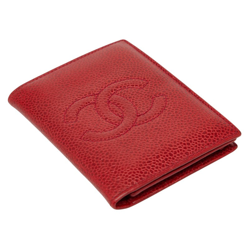 Chanel Coco Mark Caviar Card Case