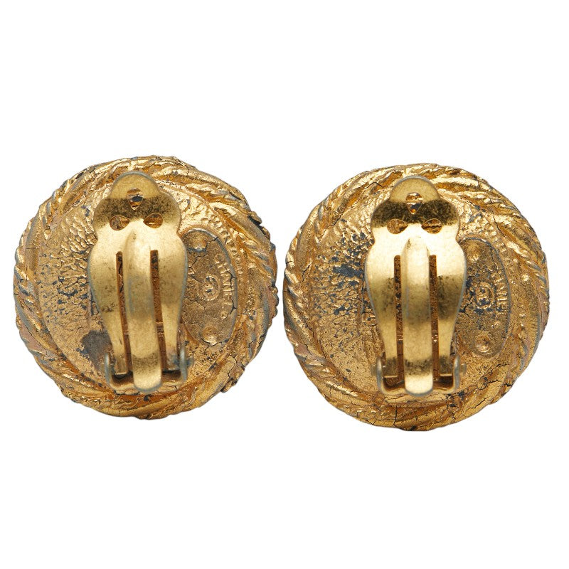 Chanel Faux Pearl Earrings