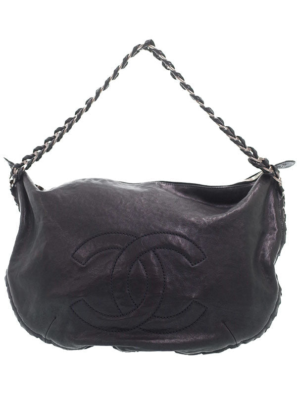 Chanel  Line Shoulder Bag Black