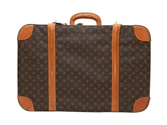 Brown Louis Vuitton Monogram Suitcase