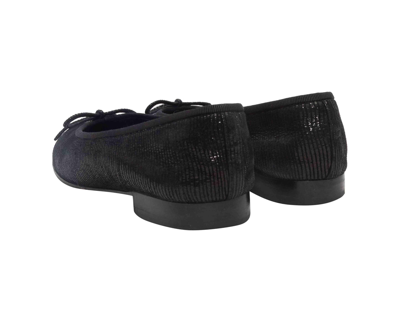 Black Chanel Cap-Toe Ballet Flats Size 36