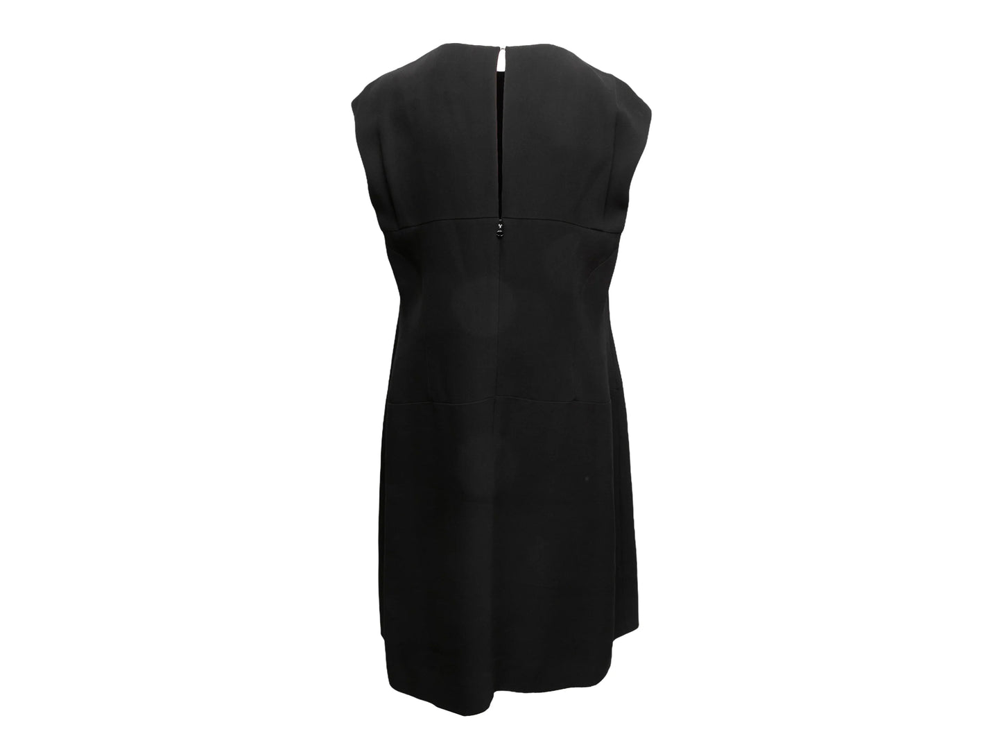 Black Chanel Spring/Summer 2008 Silk Dress Size FR 50