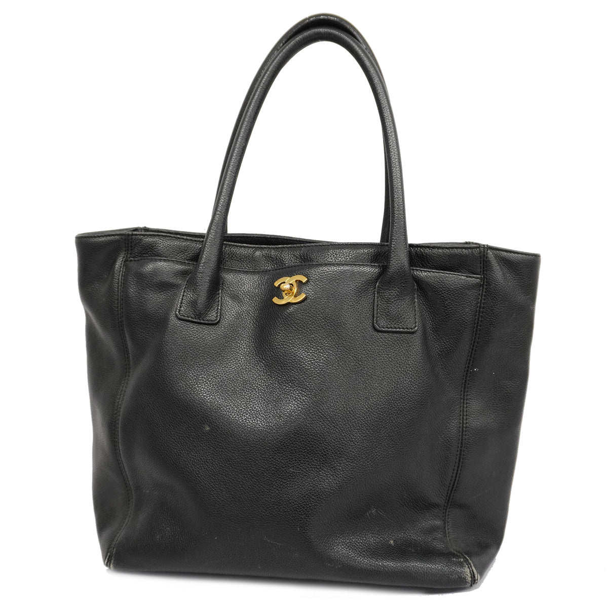 Chanel Tote Bag Executive Tote Caviar Skin Black