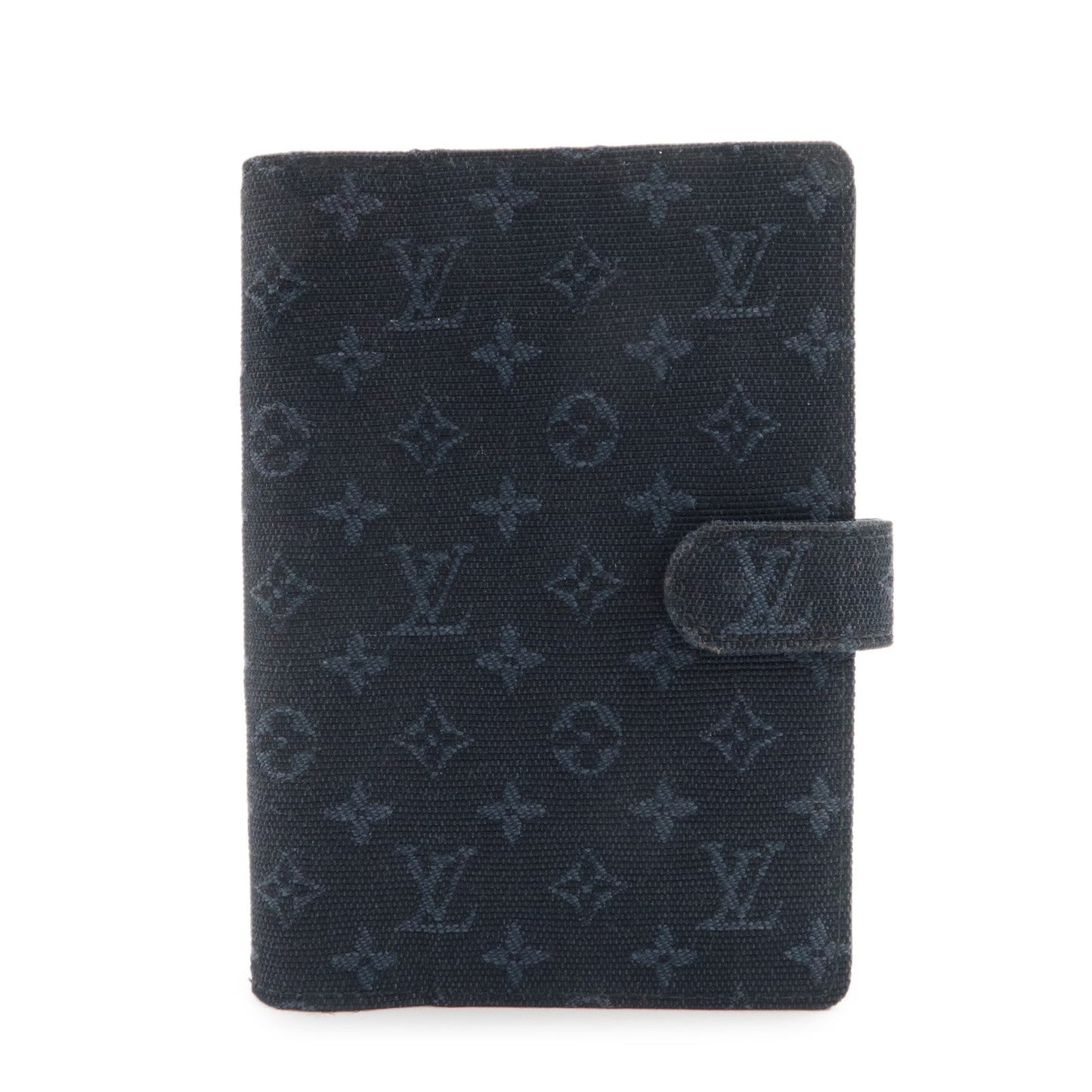 Louis Vuitton Monogram Mini Agenda PM Planner Cover TST Blue R20913