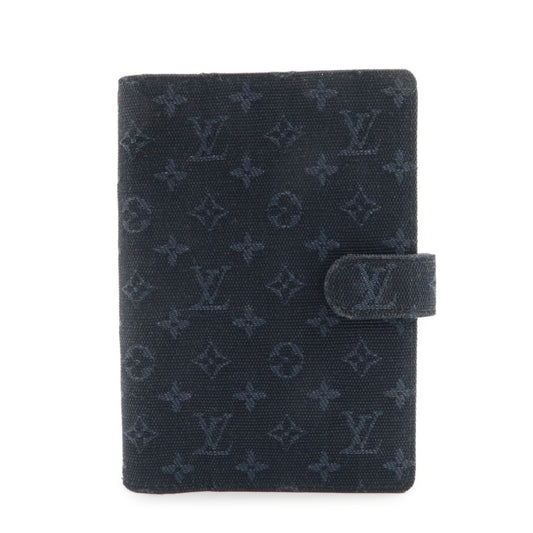 Louis Vuitton Monogram Mini Agenda PM Planner Cover TST Blue R20913