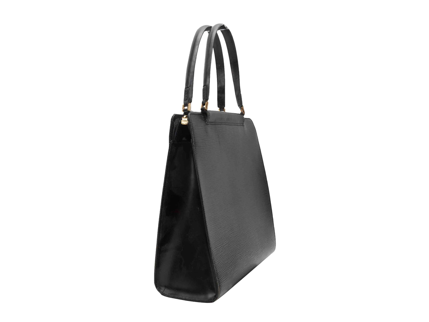 Black Louis Vuitton Epi Figari PM Handbag