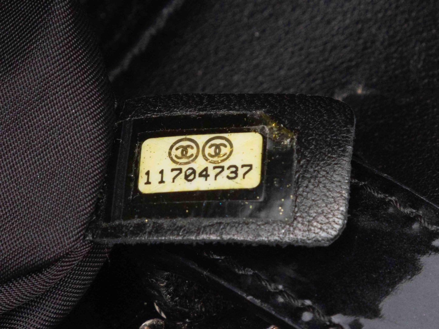Black Chanel Ponyhair & Patent Shopper Tote