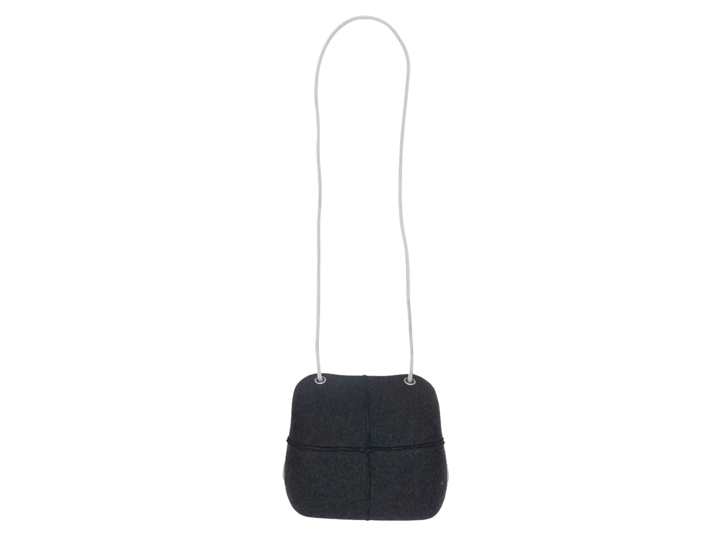Charcoal Chanel 1999 Millennium Shoulder Bag