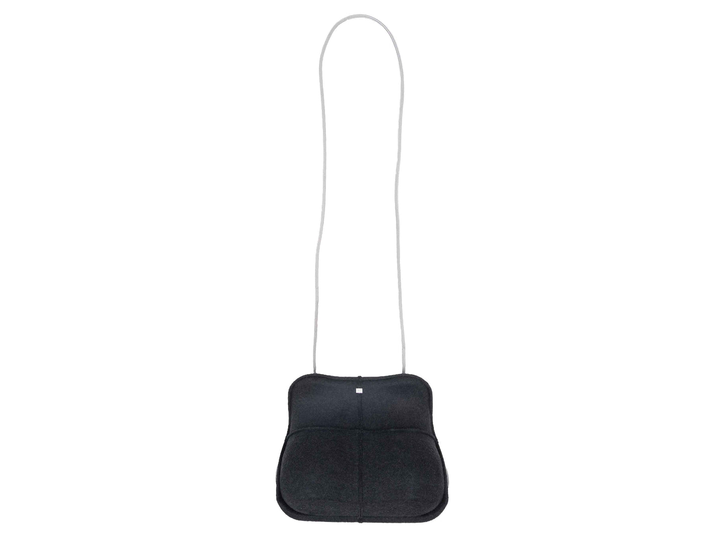 Charcoal Chanel 1999 Millennium Shoulder Bag