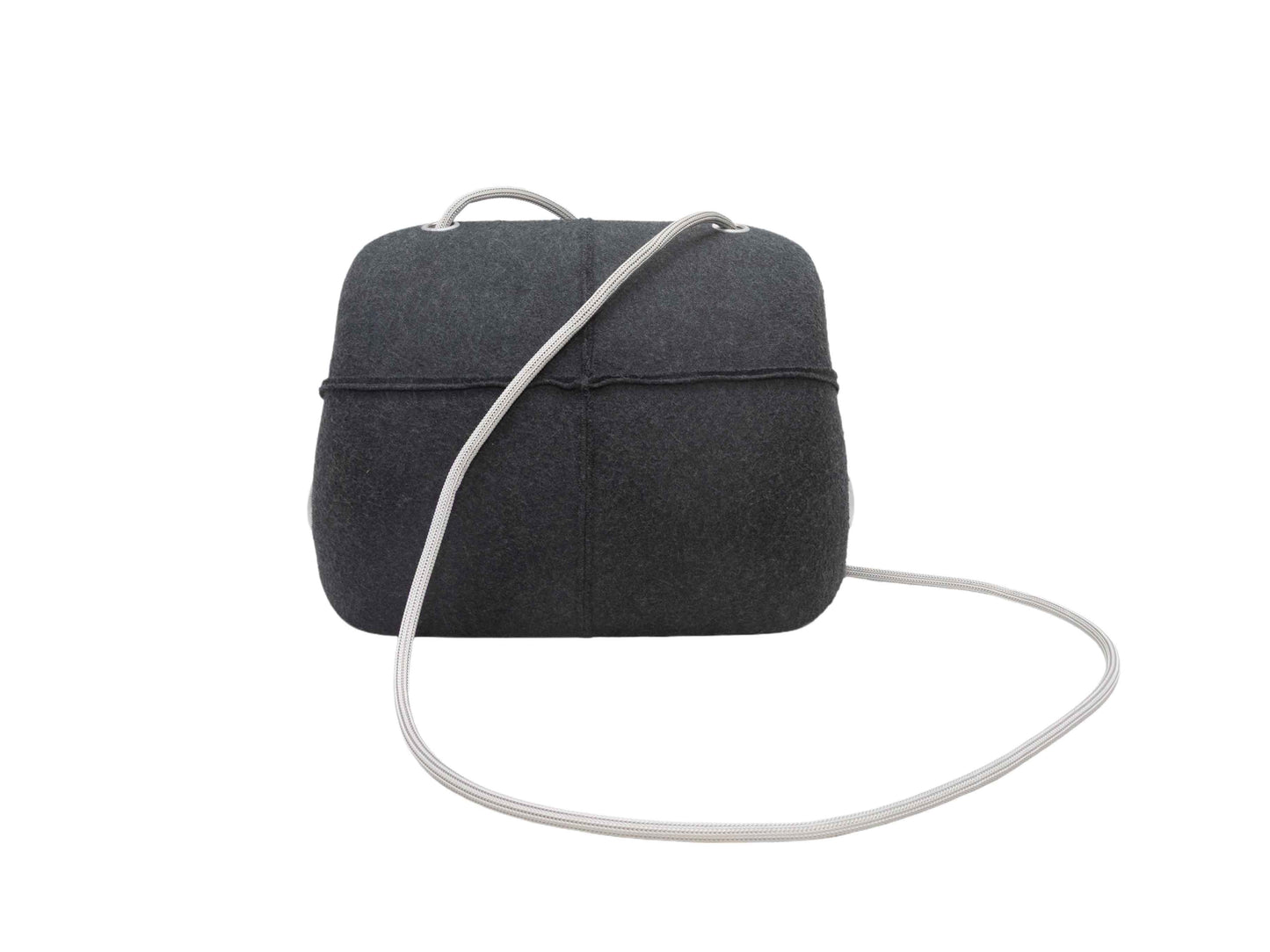 Charcoal Chanel 1999 Millennium Shoulder Bag