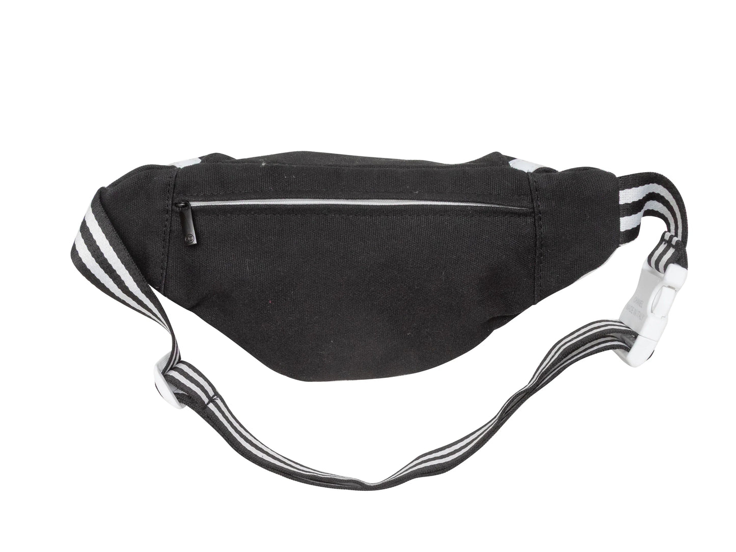 Black & White Chanel VIP Gift Tennis Motif Belt Bag
