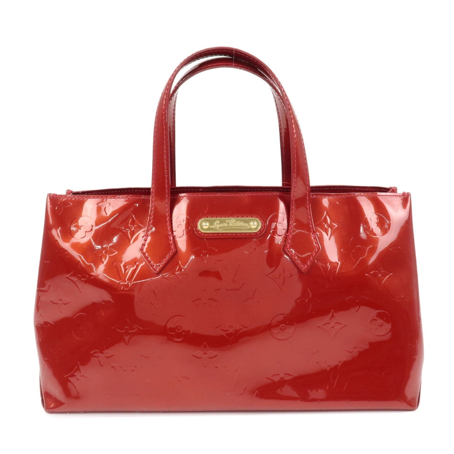 Louis Vuitton Monogram Vernis Wilshire PM Hand Bag M93642