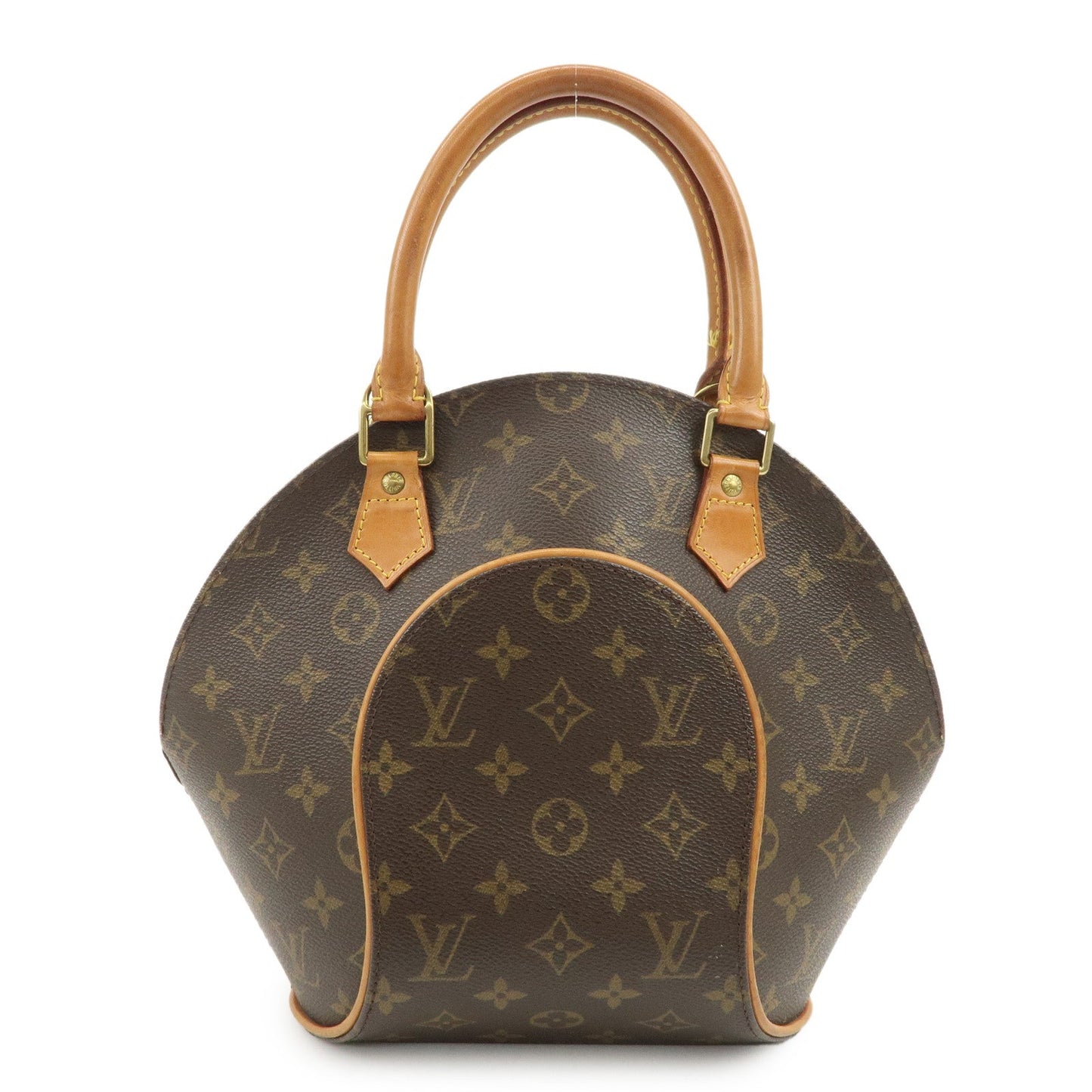 Louis Vuitton Monogram Canvas Ellipse PM Hand Bag Brown M51127