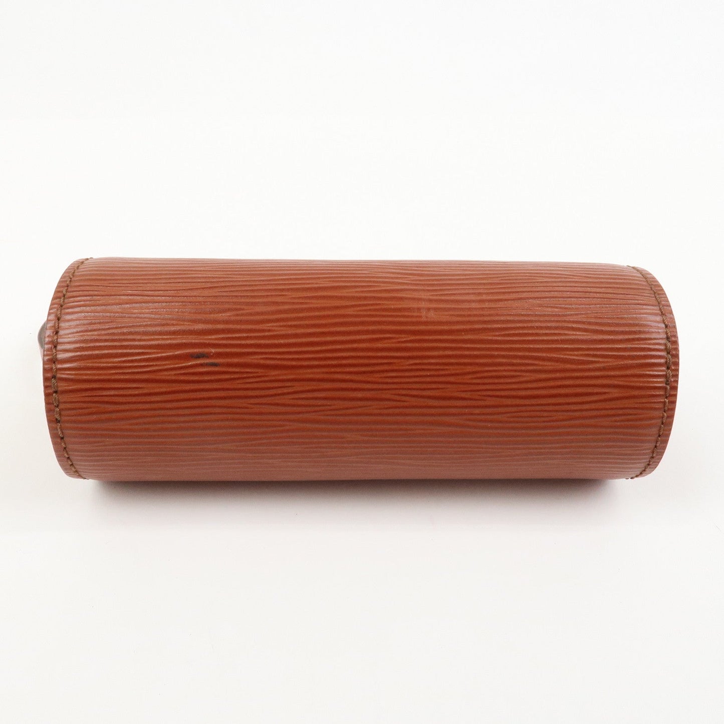 Louis Vuitton Epi Set of 3 Leather Soufflot Pouch Blue Kenya Brown