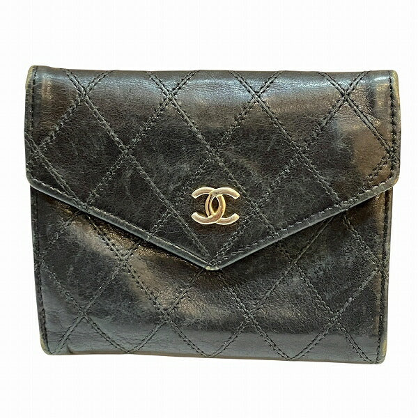 Chanel Bicolore Leather Wallet