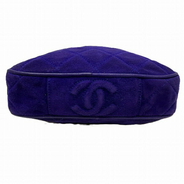 Chanel Matelasse Suede Handbag