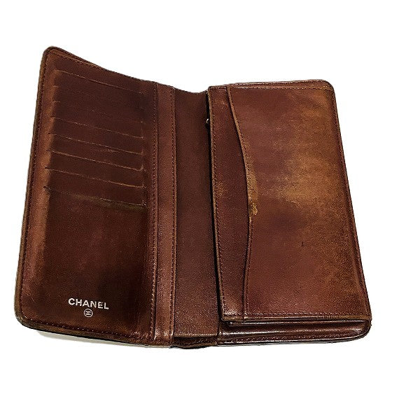 Chanel Matelasse Lambskin Long Wallet