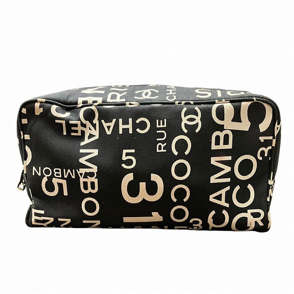 Chanel By Sea Canvas Pouch