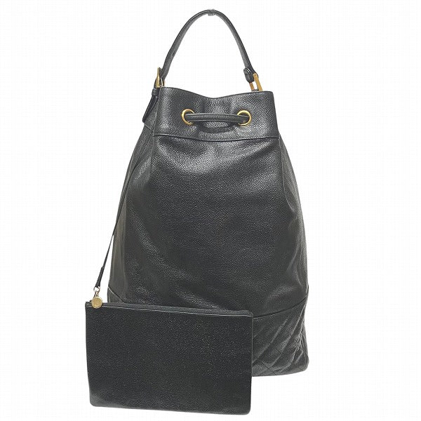 Chanel Coco Mark Caviar Skin Backpack