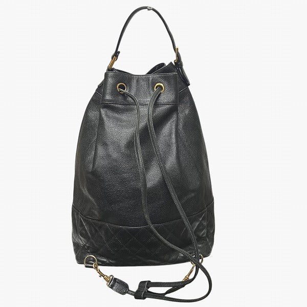 Chanel Coco Mark Caviar Skin Backpack