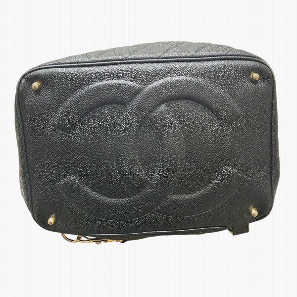 Chanel Coco Mark Caviar Skin Backpack