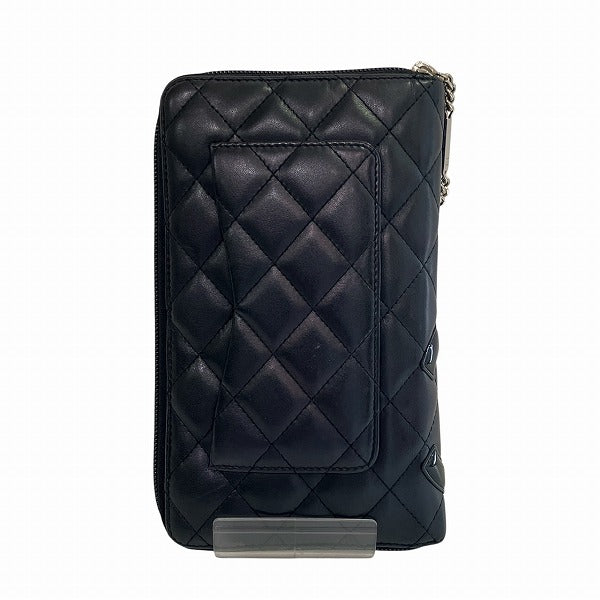 Chanel Cambon Organizer Lambskin Wallet