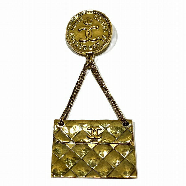 Chanel Coco Mark Matelassé Brooch