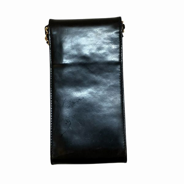 Chanel Coco Mark Patent Leather Shoulder Bag