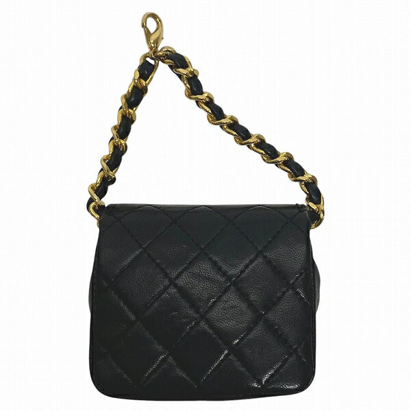 Chanel Mini Mini Matelasse Lambskin Chain Bag Charm