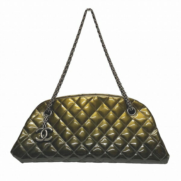 Chanel Mademoiselle Patent Leather Shoulder Bag
