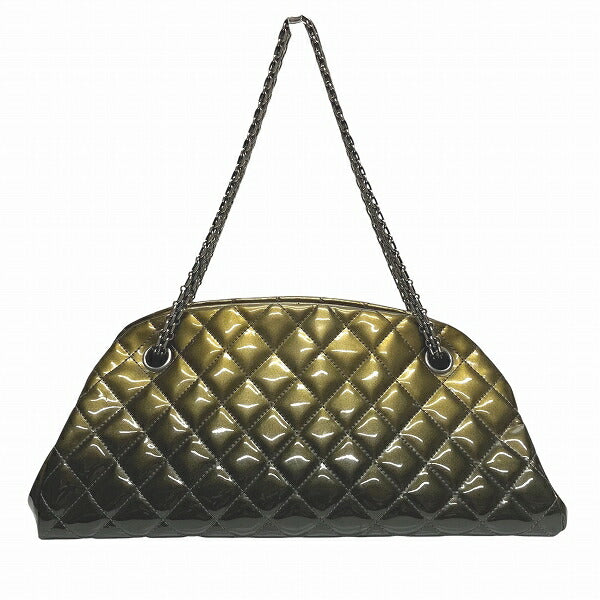 Chanel Mademoiselle Patent Leather Shoulder Bag