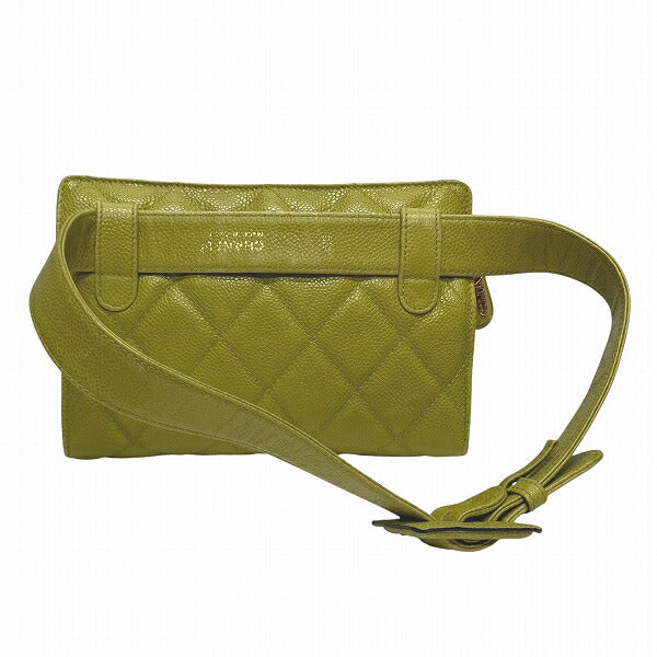 Chanel Matelasse Caviar Skin Waist Bag