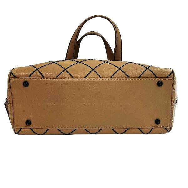 Chanel Wild Stitch Lambskin 2way Handbag