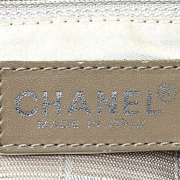 Chanel New Travel Line Nylon Leather Tote Bag